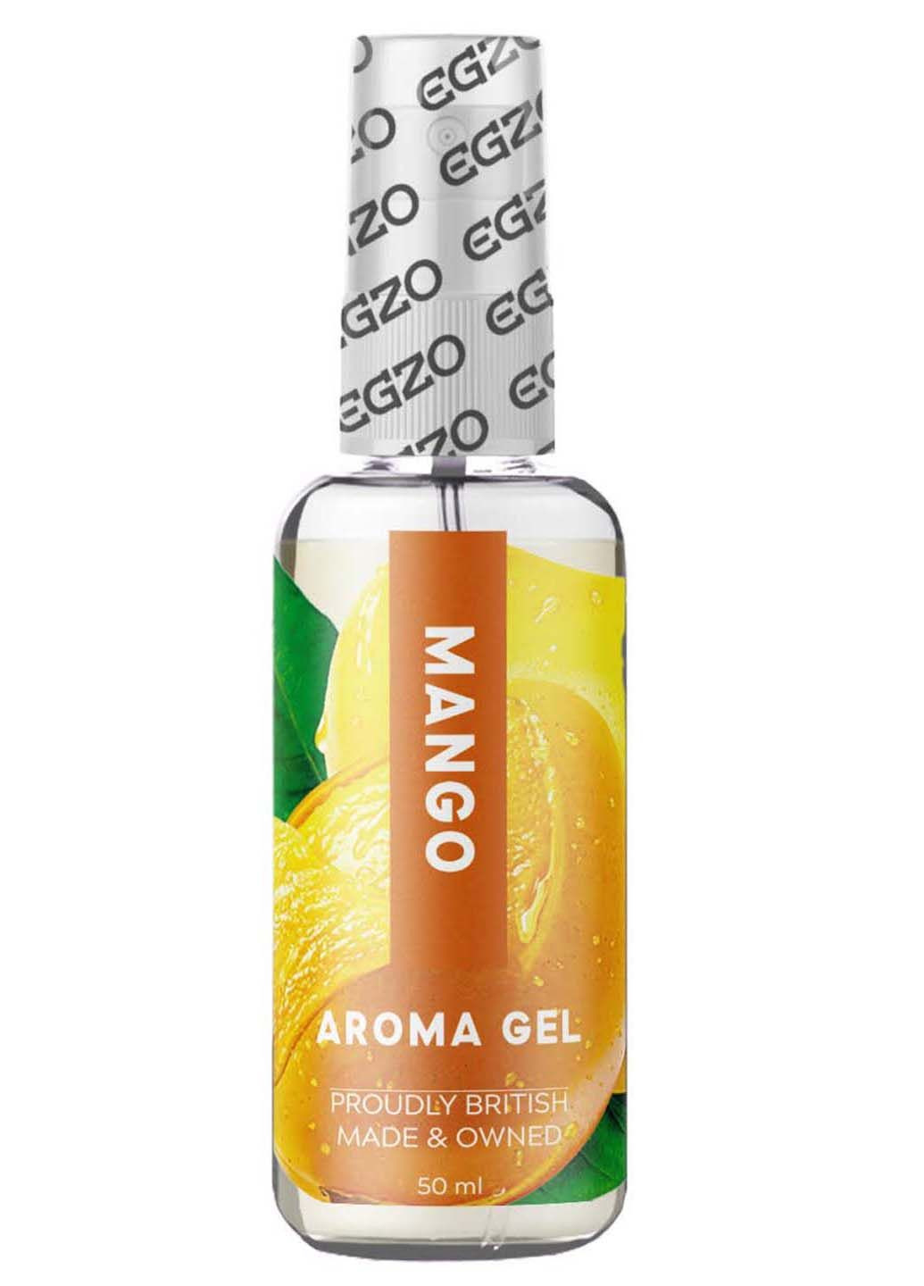 Оральний гель-лубрикант AROMA GEL Mango 50 ml Egzo (279849956)