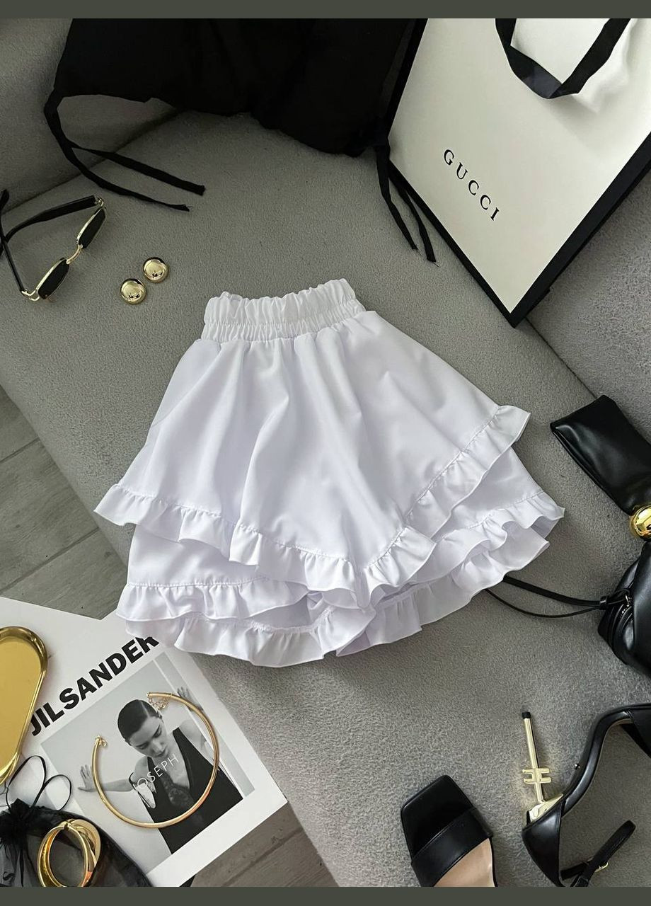 Білий повсякденний сукня No Brand однотонна