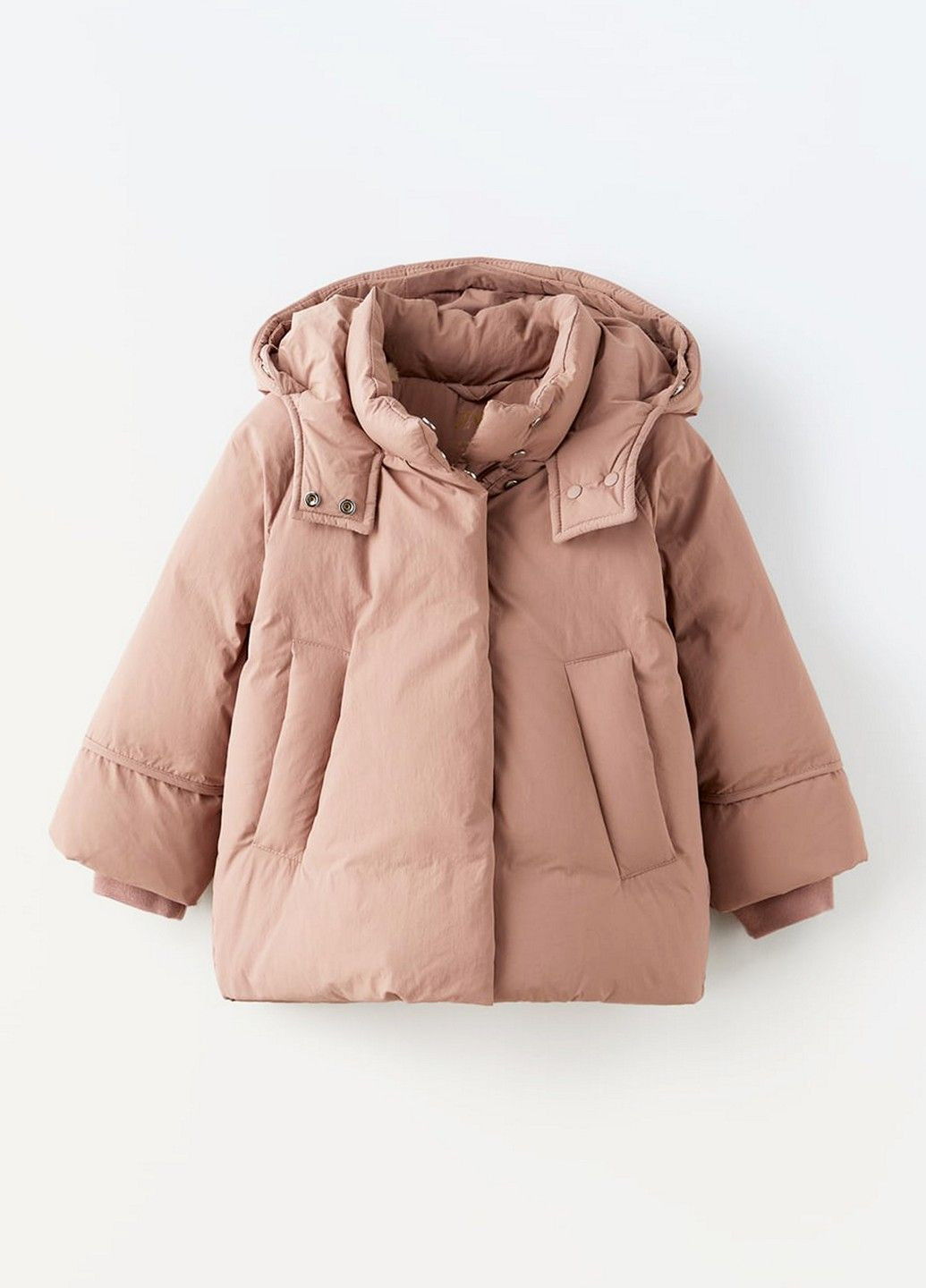 Пудрова зимня куртка Zara
