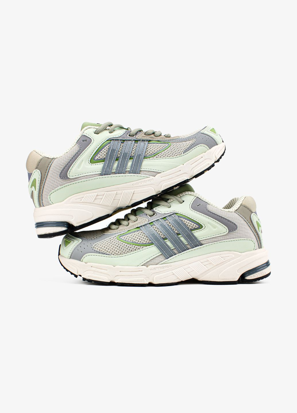 Бежеві всесезон кросівки чоловічі adidas response x bad bunny cream beige grey | адідас респонс бежеві сірі No Brand