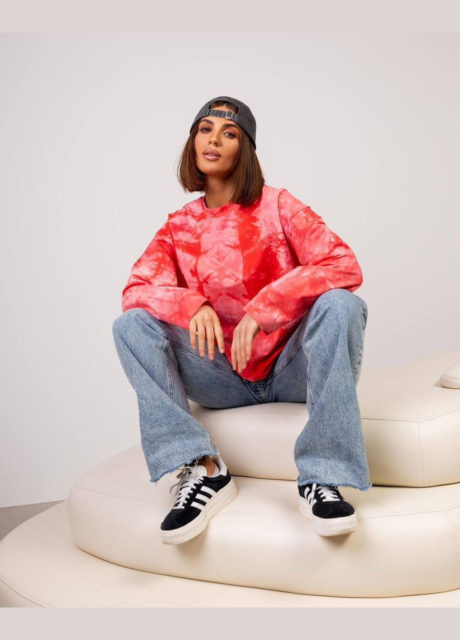 Стильний лонгслів рожевого кольору 28983 Fashion (301263507)