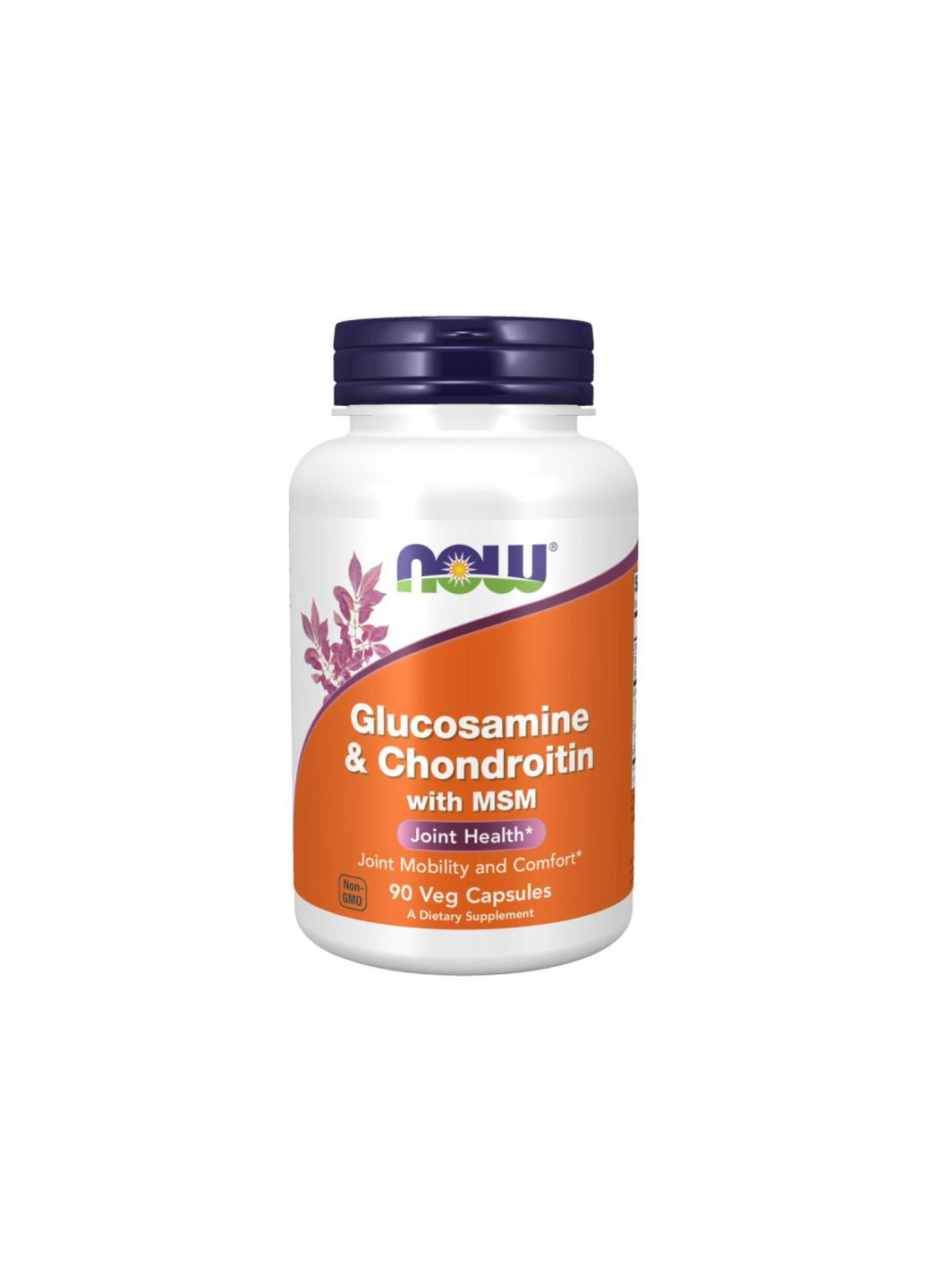 Glucosamine and Chondroitin with MSM Глюкозамин и Хондроитин с МСМ 90 капсул Now Foods (346086691)