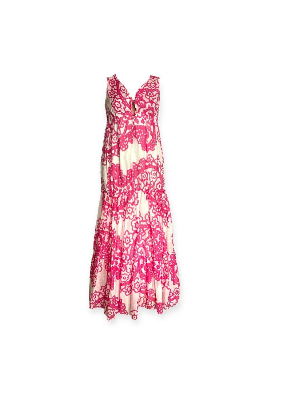 Белое платье бело-розовый Nolita (322995957)