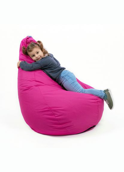 Крісло-груша Рожева Дитяча 60х90 No Brand (313101885)