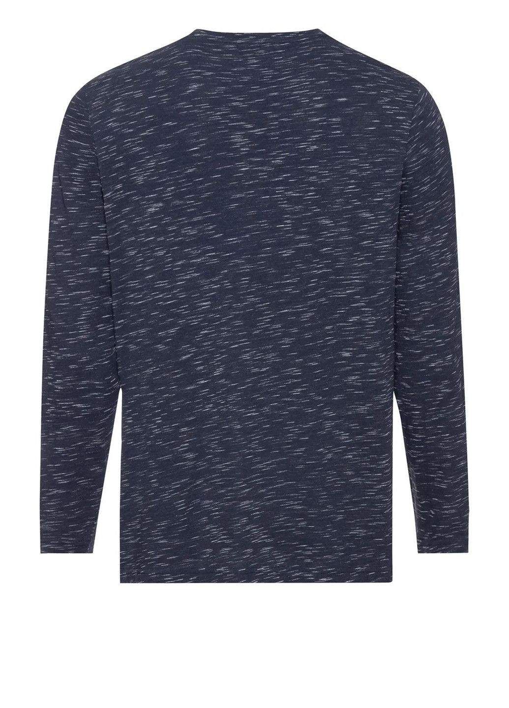 Лонгслів чоловічий Livergy однотонний темно-синій