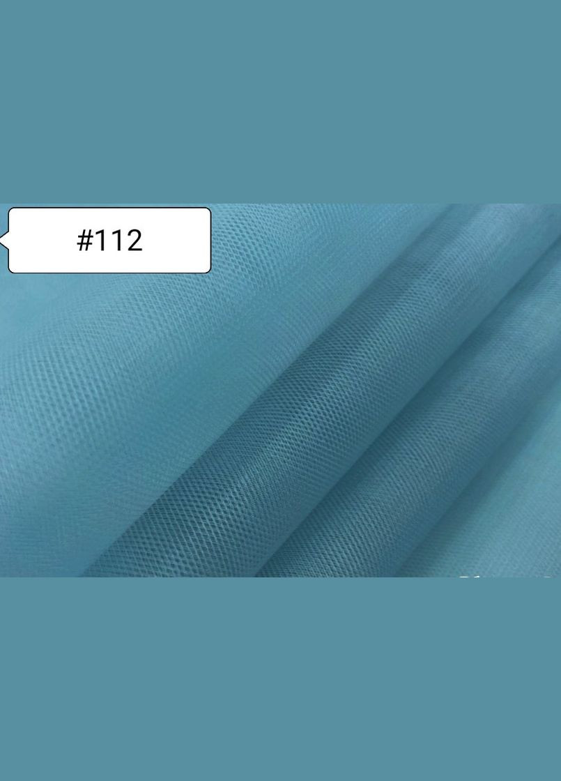 Ткань Фатин Голубой №112 Buse (313402764)