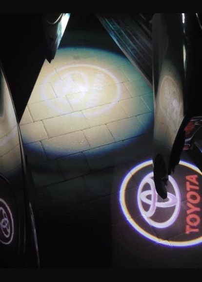 Светодиодная штатная VIP подсветка на дверях автомобиля с логотипом BMW (330615623)