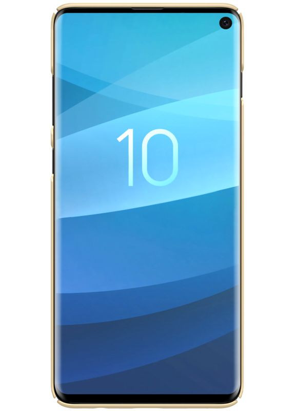 Чехолнакладка Super Frosted Shield Samsung Galaxy S10 G973 Gold Nillkin (301472031)