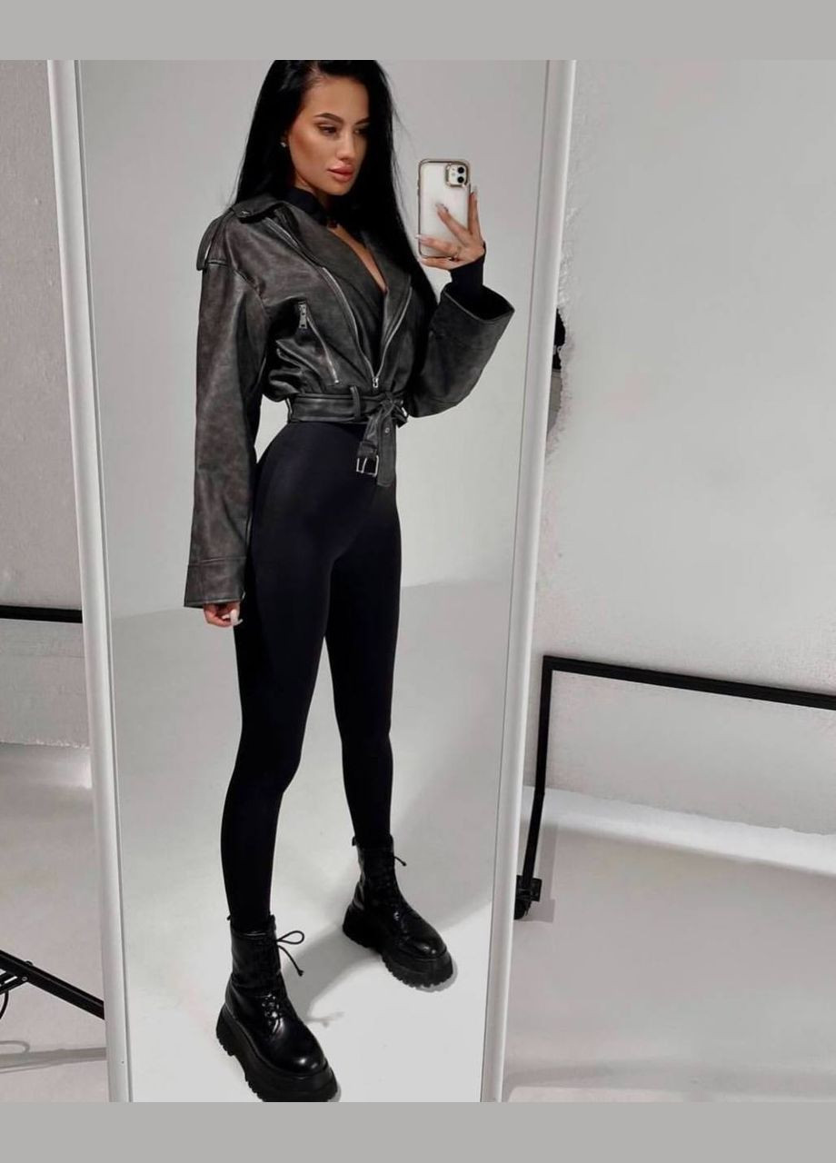 Комбінезон жіночий однотонний Style Point комбінезон-брюки однотонний чорний спортивний, повсякденний, кежуал дайвінг