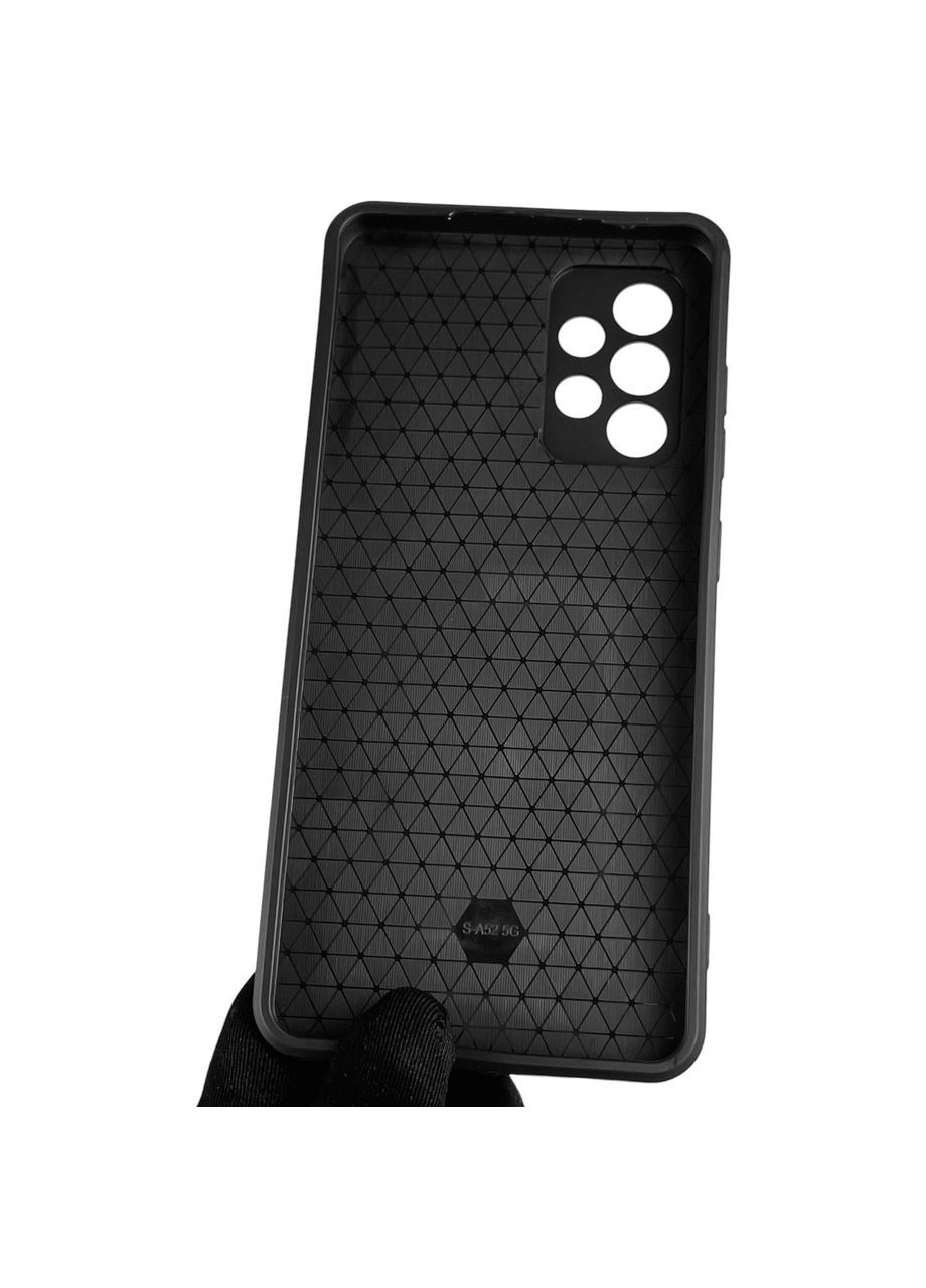 Чохол для Galaxy A52 5G (SM-A526) броньований з кільцем зі шторкою на камеру на самсунг а52 чорний rg1 Samsung (366019859)