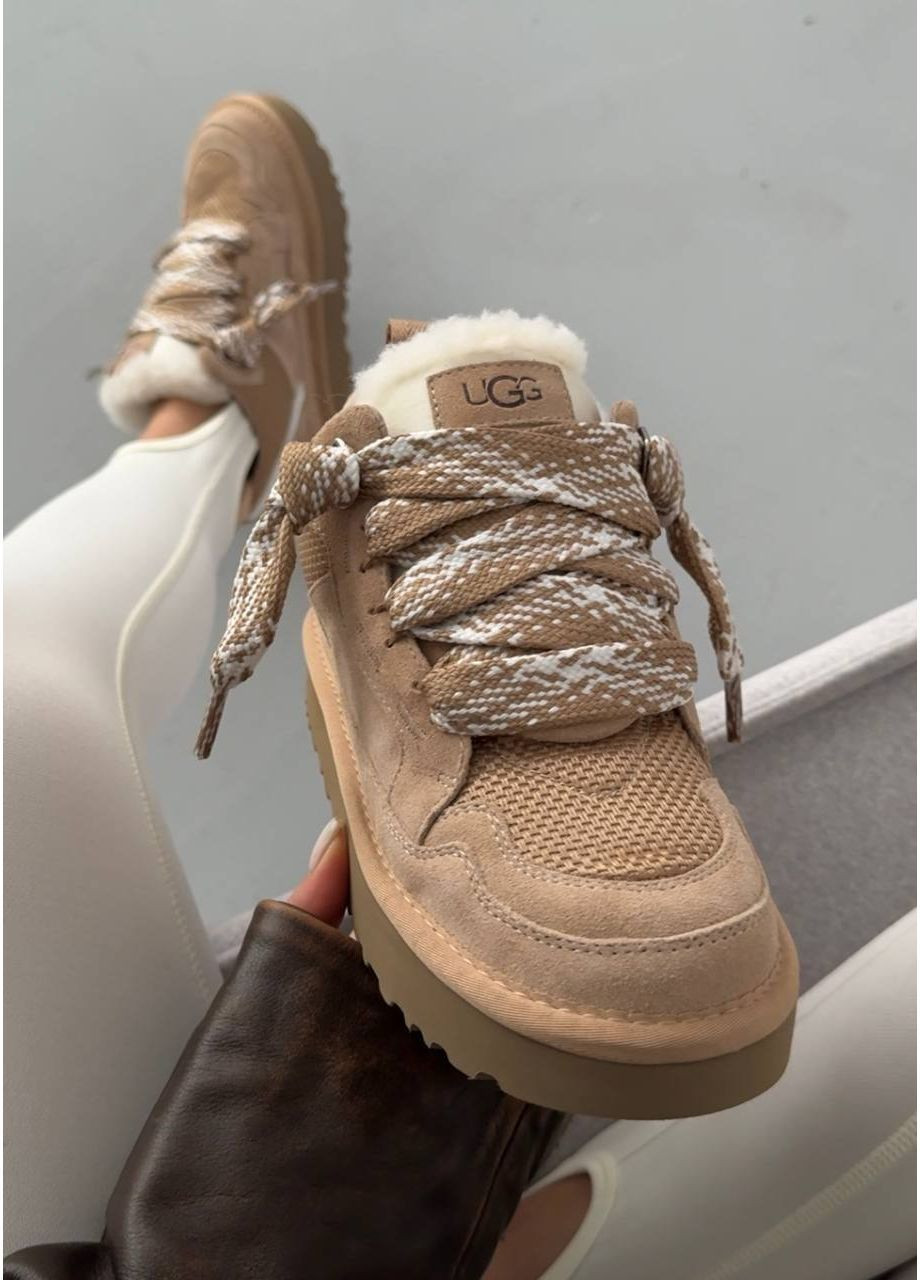 Кросівки Уггі жіночі Ловмел UGG Lowmel Sneakers Sand унісекс No Brand (367261487)