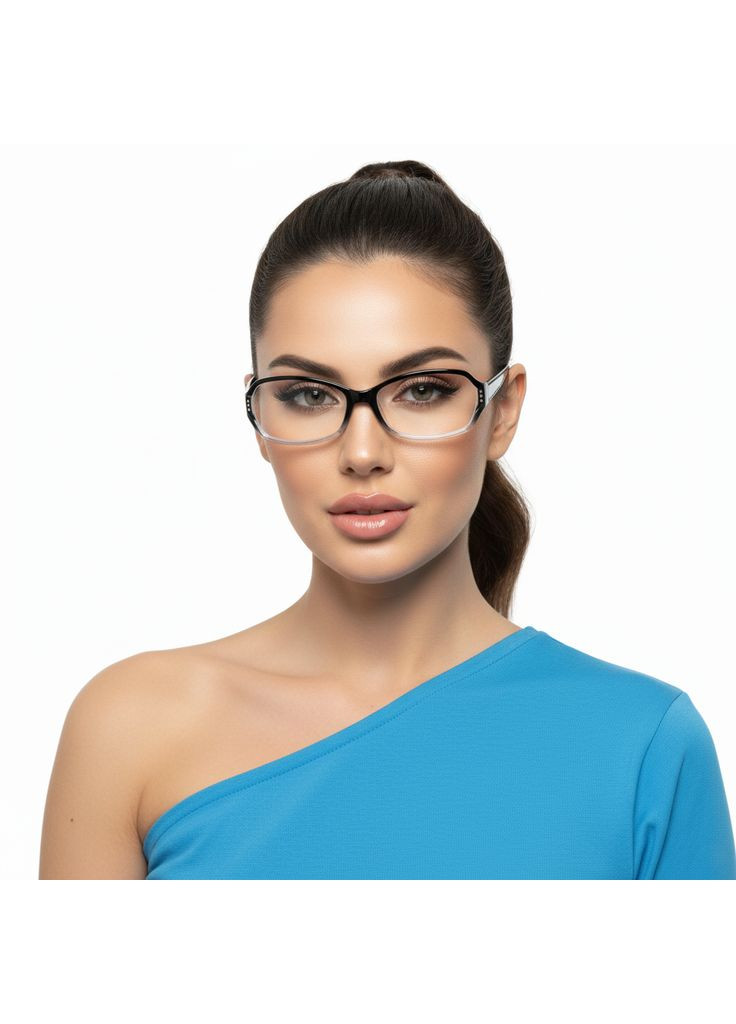 Жіночі окуляри для зору — пластикова оправа, стильний дизайн,. Код 8010 -2.5 Vizzini (365832903)