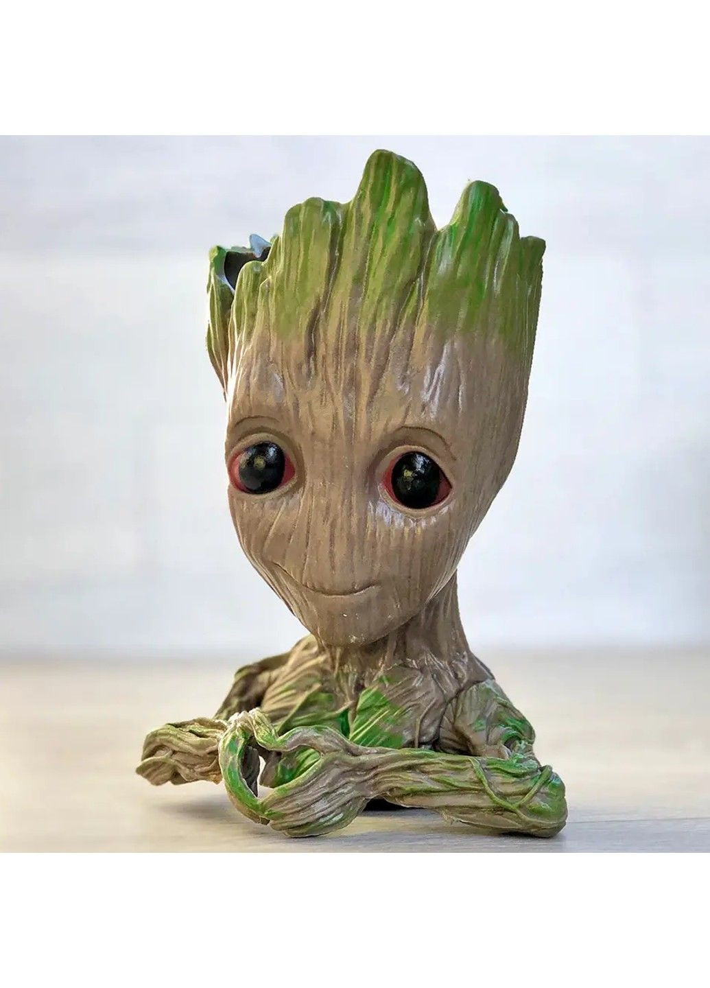 Горшочек для цветов и канцелярии Грут Groot G2 + круглая подставка No Brand (332636511)