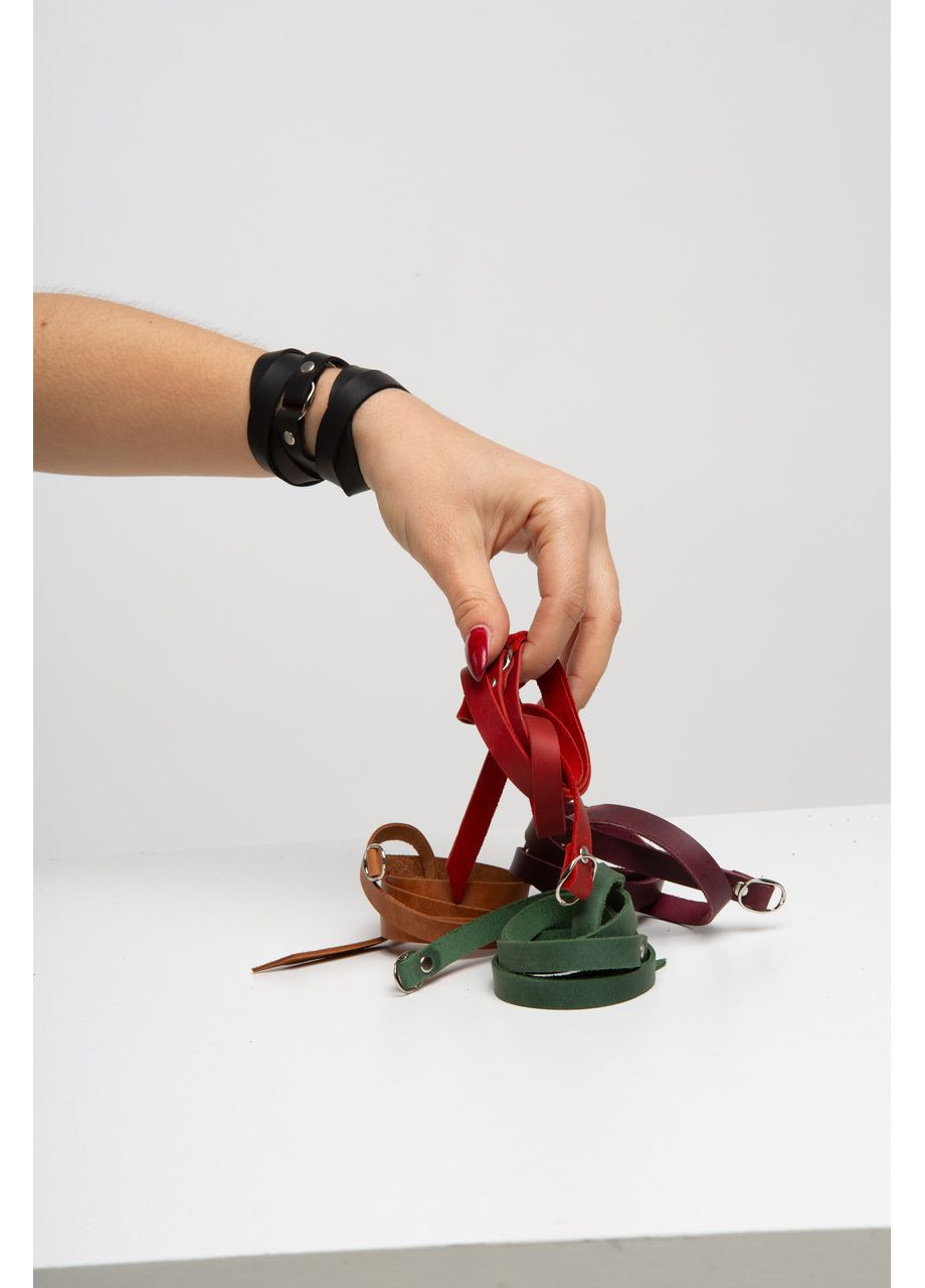 Шкіряний браслет марсала BR -23 Edena (367268627)