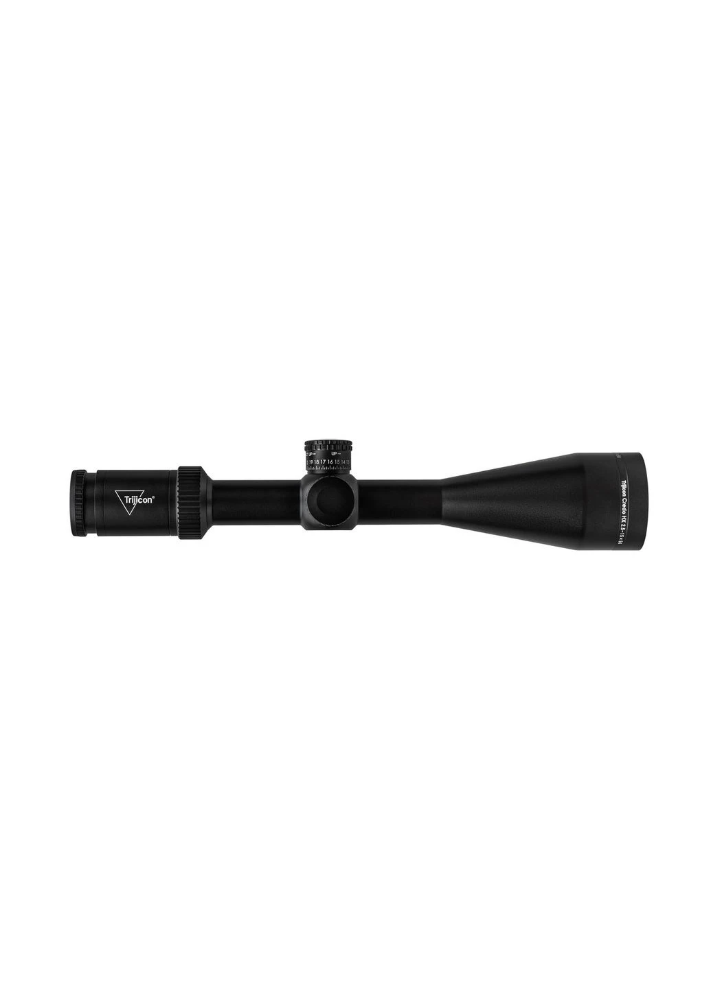 Оптичний приціл Credo HX 2.5-15x56 (30 мм) illum. MOA Хрестик SFP Червоний, 765 г, авіаційний алюміній TRIJICON (394233620)