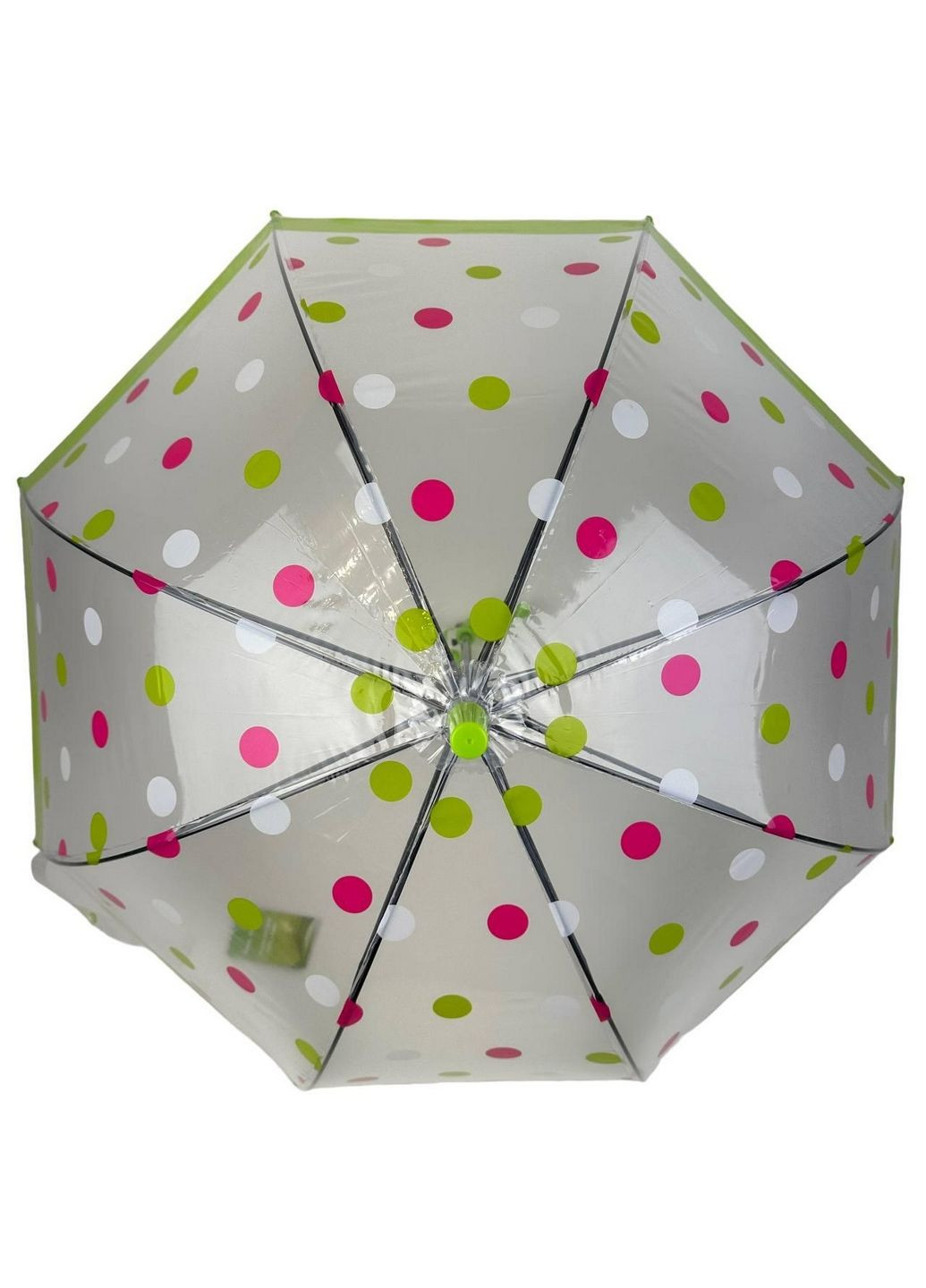 Прозрачный детский зонт трость полуавтомат Rain (279320931)