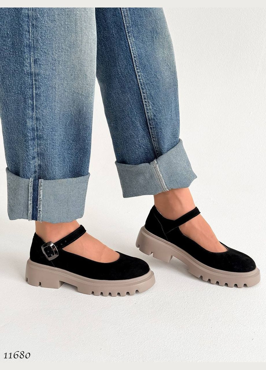 Замшеві жіночі туфлі No Brand (288537209)