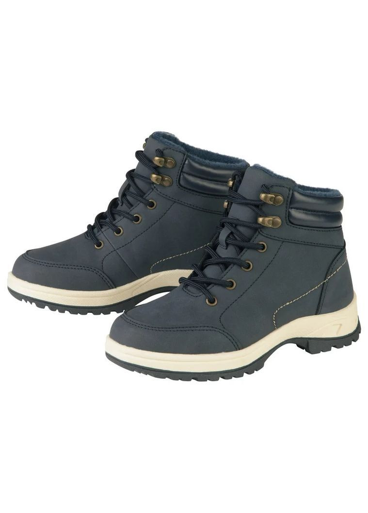 Темно-синие кэжуал осенние демисезонные ботинки для мальчика Pepperts