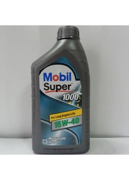 Олива моторна мінеральна 1 15W-40 API SL/CF, 1l, MB 229.1 ( 15W40 Super 1000 X1 1L ) Mobil (394456694)