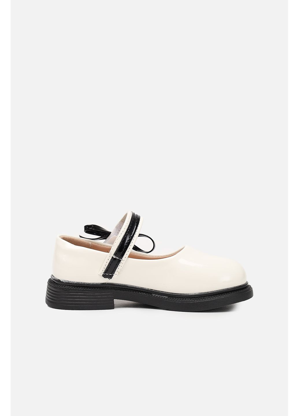 Молочные туфли для девочки цвет молочный cb-00278085 No Brand