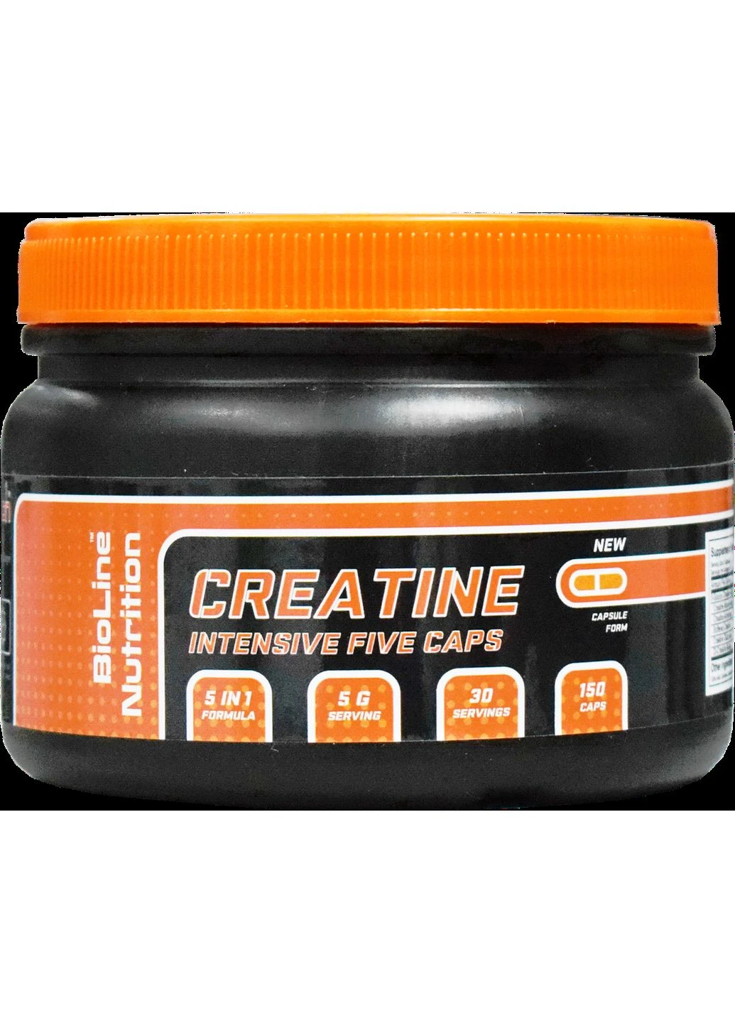 Креатин Intensive Five Caps 150 капсул BioLine Nutrition (398942907)