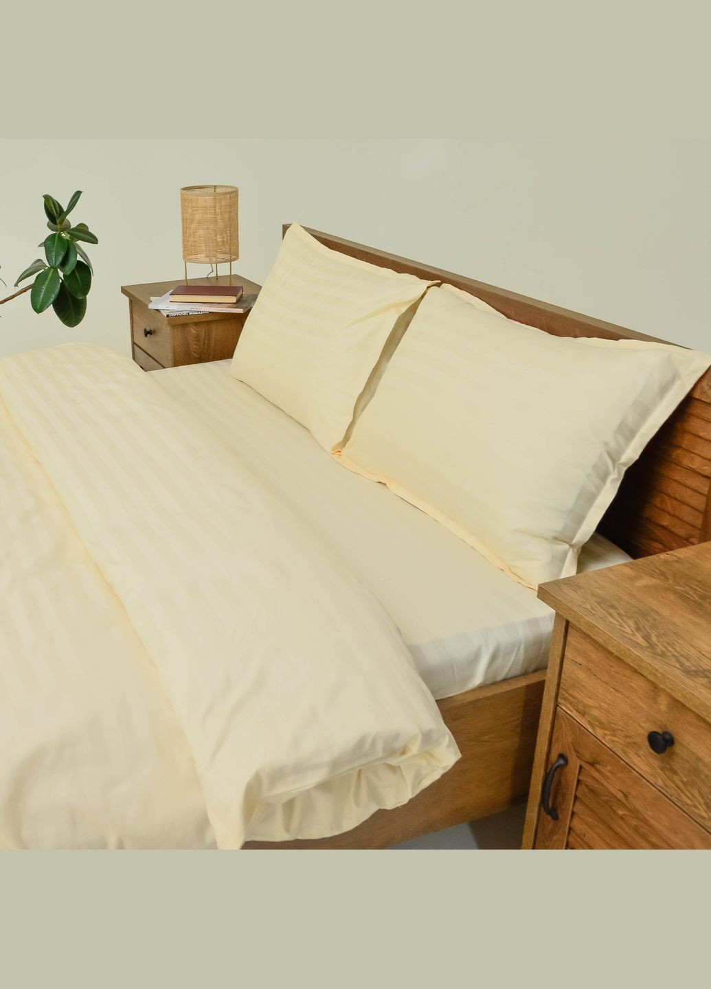 Комплект постільної білизни Полуторний Сатин Stripe 70 Tiare (365289321)