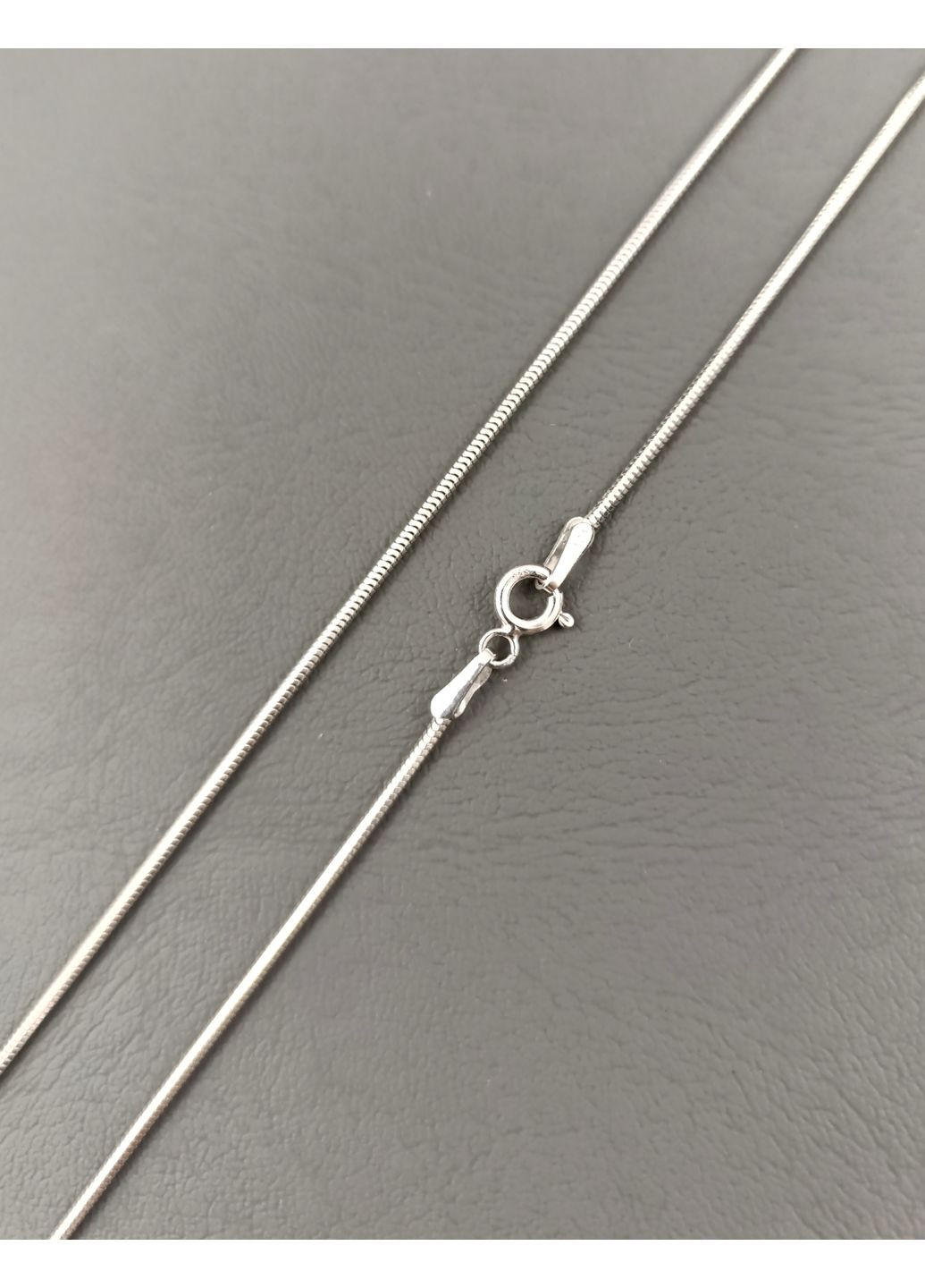 Срібний ланцюжок "Снейк м'який" 40 см ЦСНС-40 No Brand Ланцюжок (359472243)