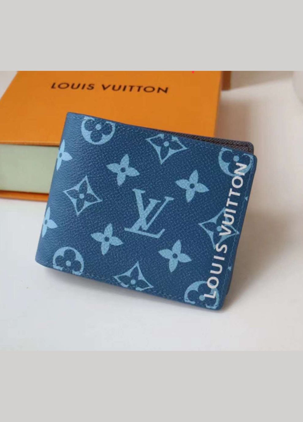 Мужское брендовое портмоне (82798) Lux blue No Brand (322157278)