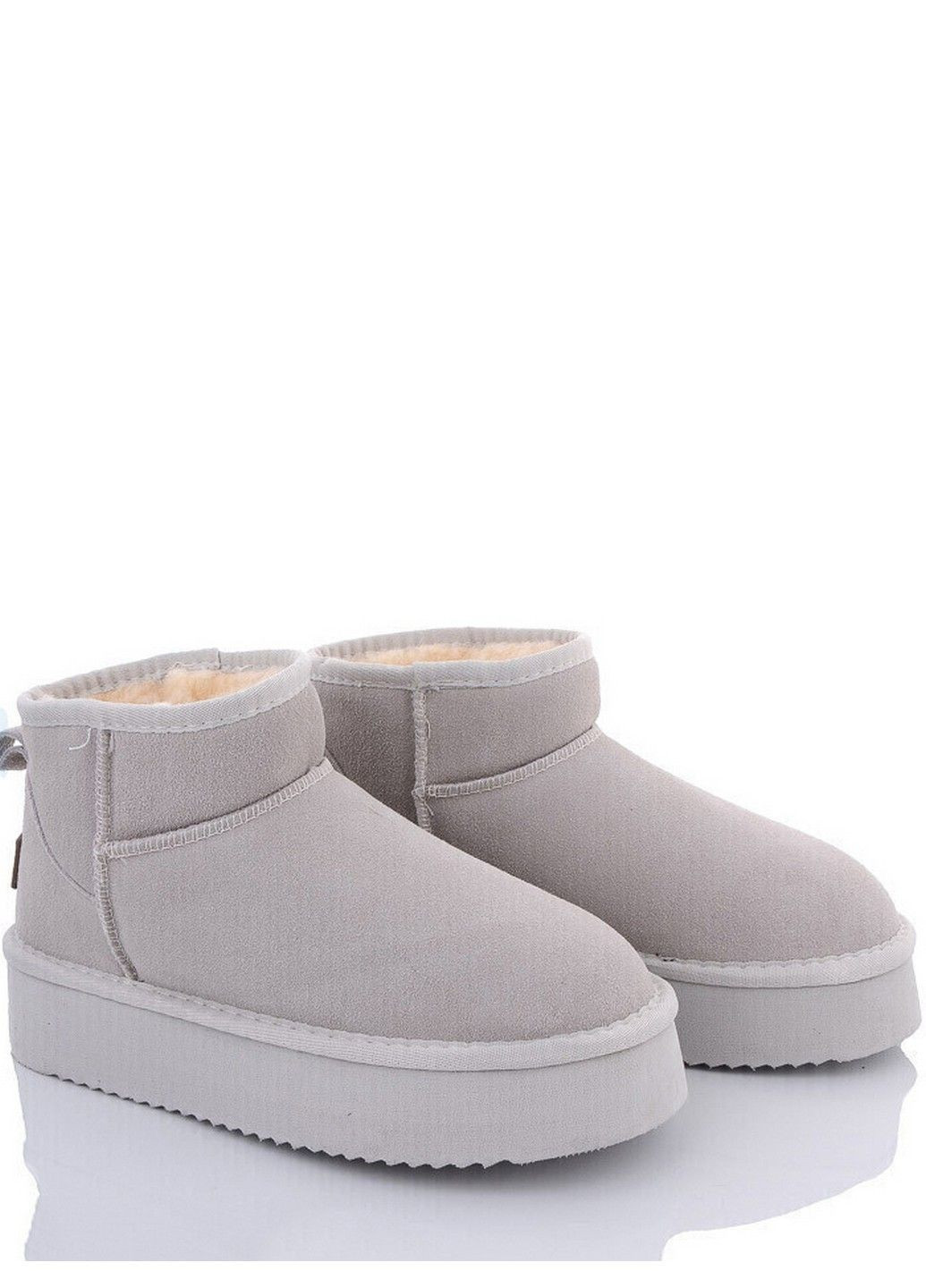 Замшеві уггі на овчині AP801-18 ITTS (316393727)