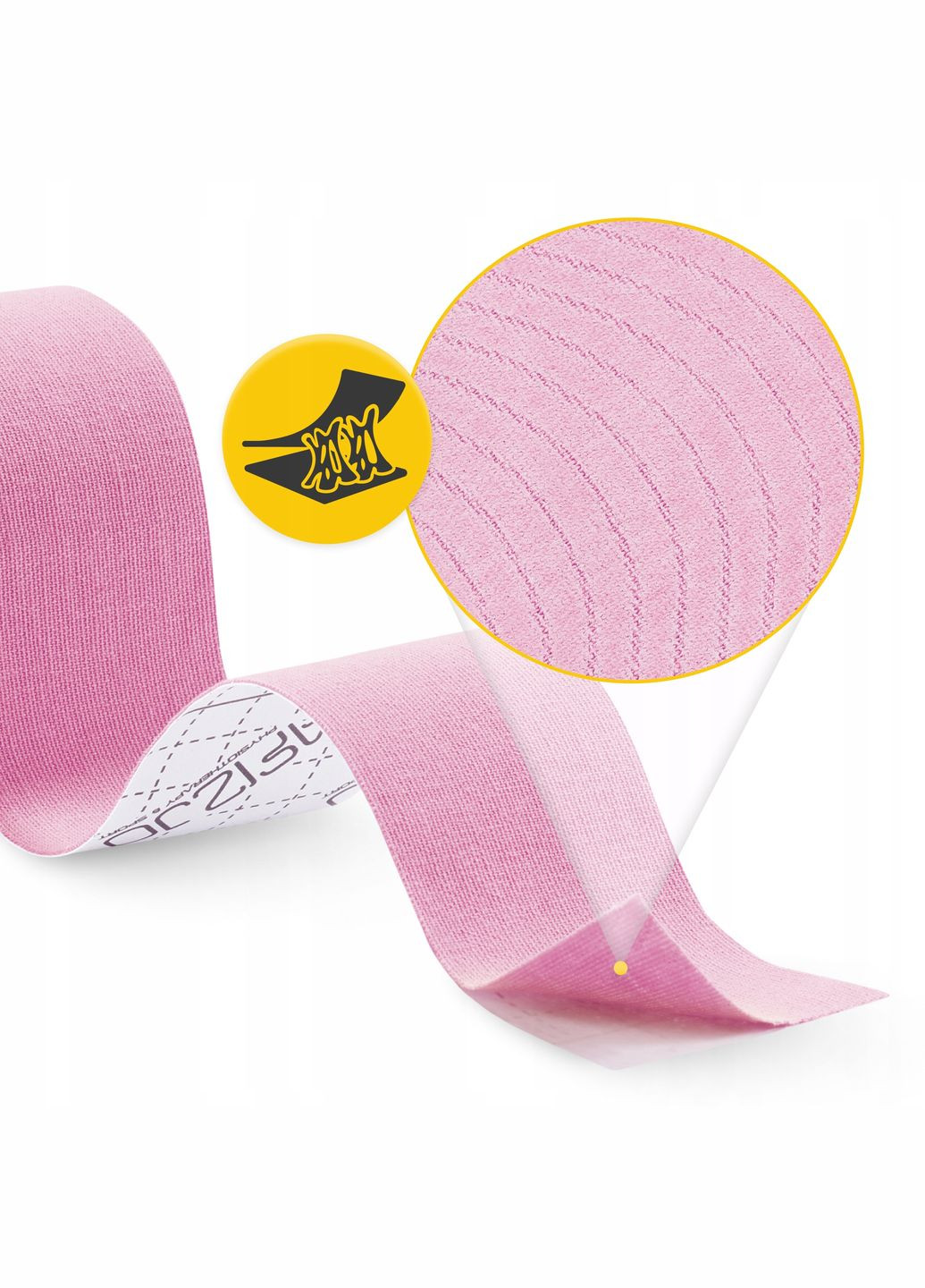 Лента кинезиологическая (кинезио тейп) 5 см x 5 м Light Pink () 4FIZJO P-5907739316028 (317046112)