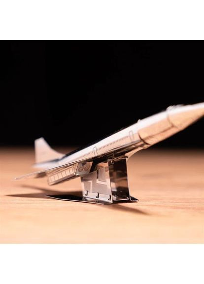 Коллекционная модель-конструктор Supersonic Legend Concorde Airplane Самолет Конкорд () Metal Time MT078 (367584018)