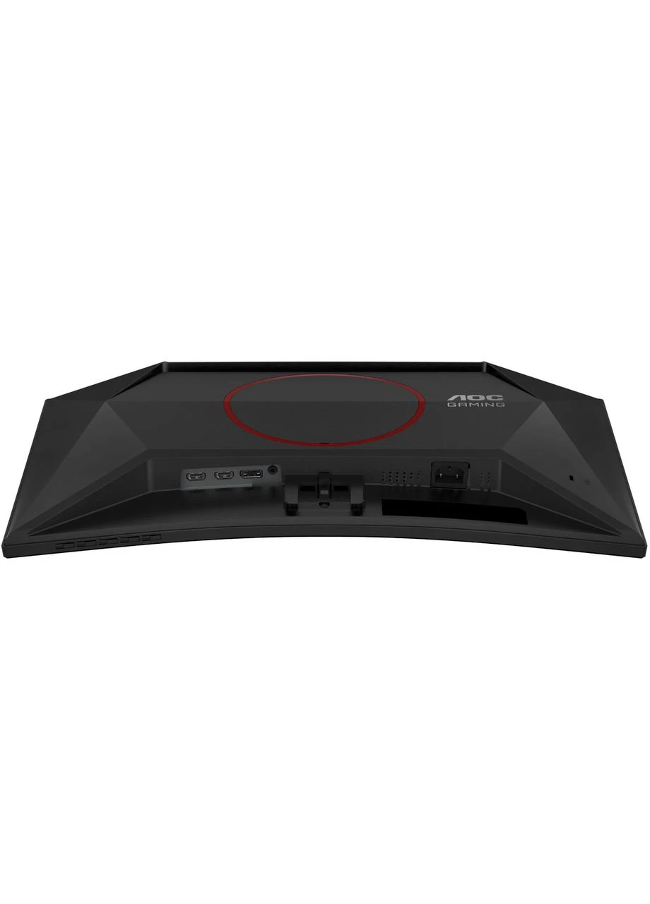 TFT 23.6" C24G42E, VA, 180Гц, вигнутий, 2хHDMI, DP, колонки, чорно-червоний AOC (396875733)