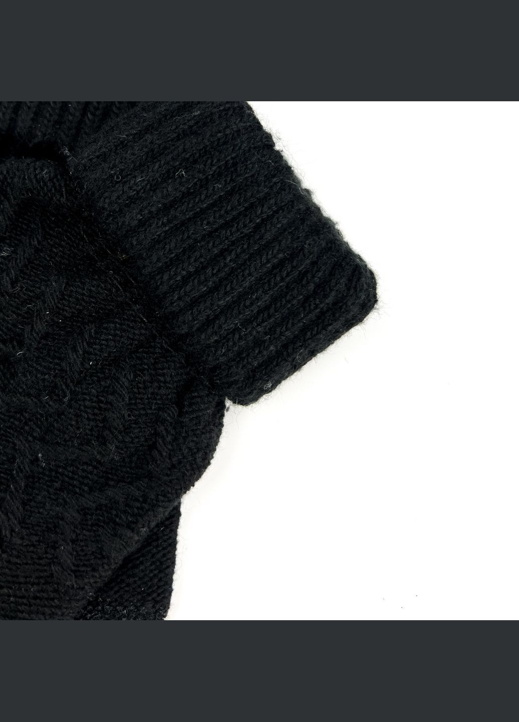 Перчатки Smart Touch женские шерсть с акрилом черные БАРТ LuckyLOOK 291-386 (290278001)