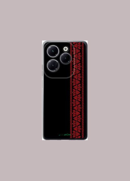 Чехол на Infinix Hot 40 Pro Вышиванка 53"2041u-3736-2448" Endorphone (348091126)