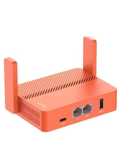 Маршрутизатор TR1200, AC1200 Wi-Fi Mesh Router w USB, 2×10/100Mbps RJ45, USB Type-C power in. Cudy (380223446)