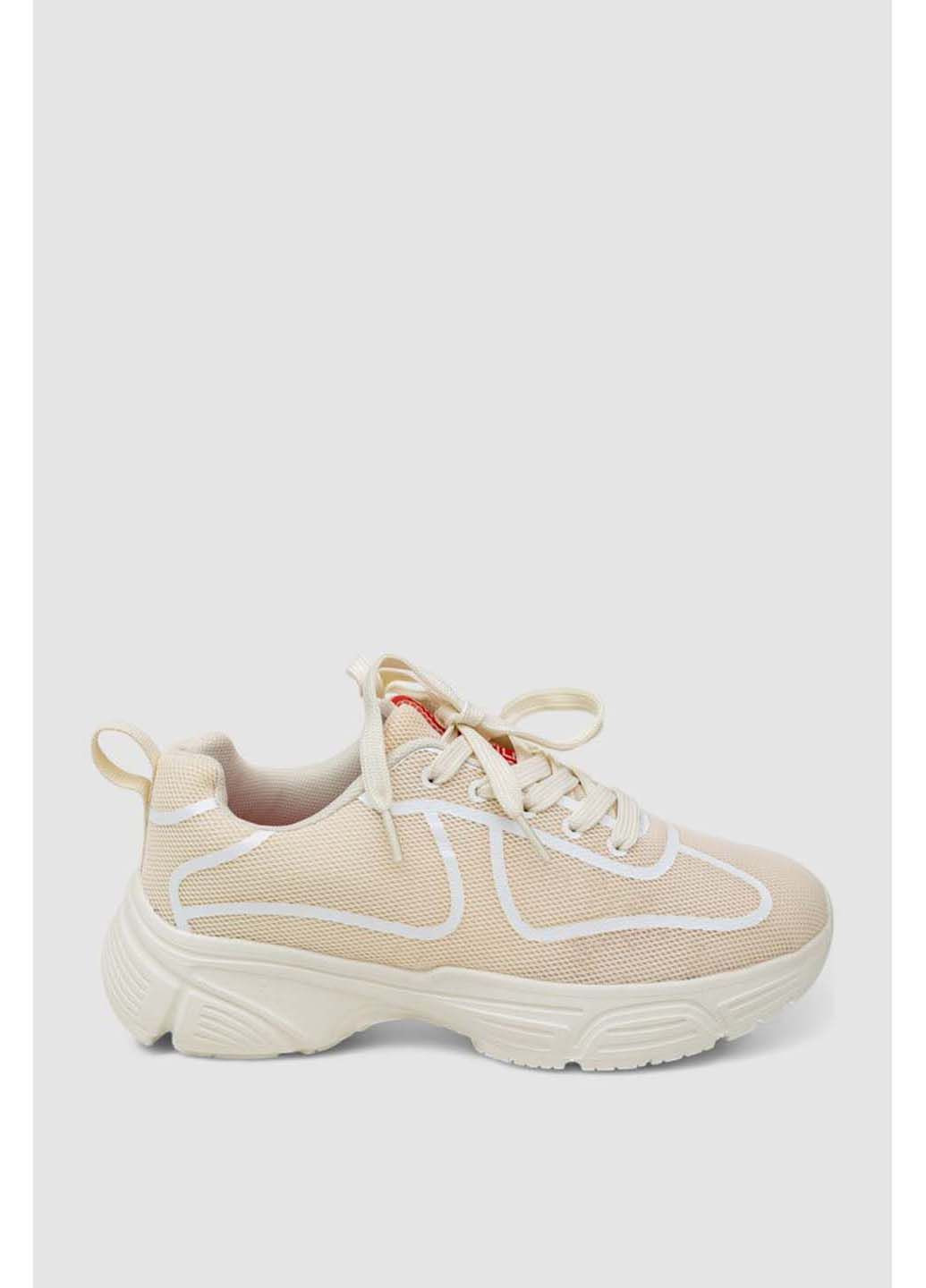 Кроссовки Fashion светло-бежевые демисезоны (313034188)