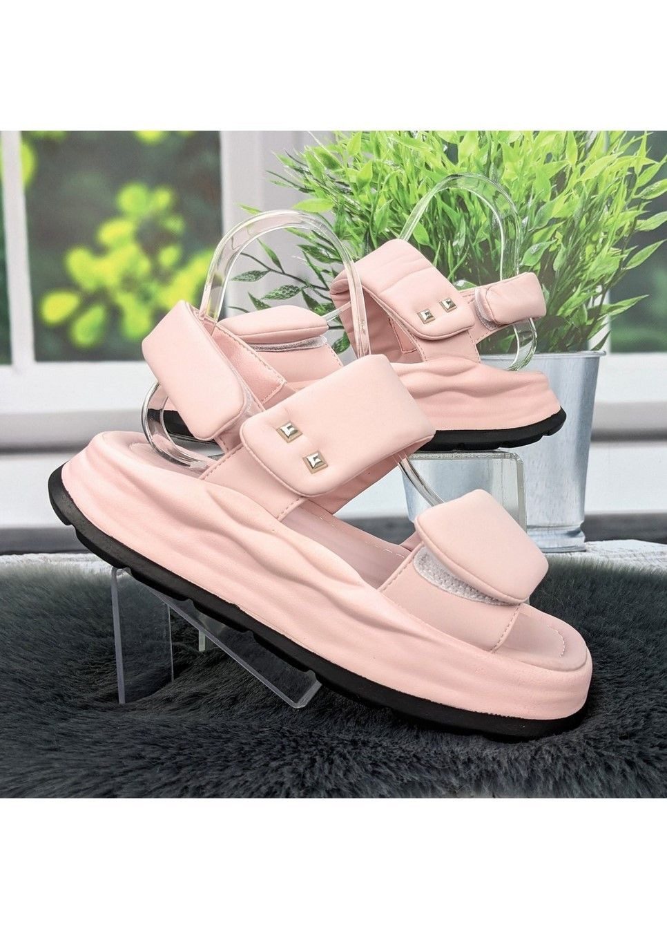 Розовые босоножки сандалии детские для девочки Fashion