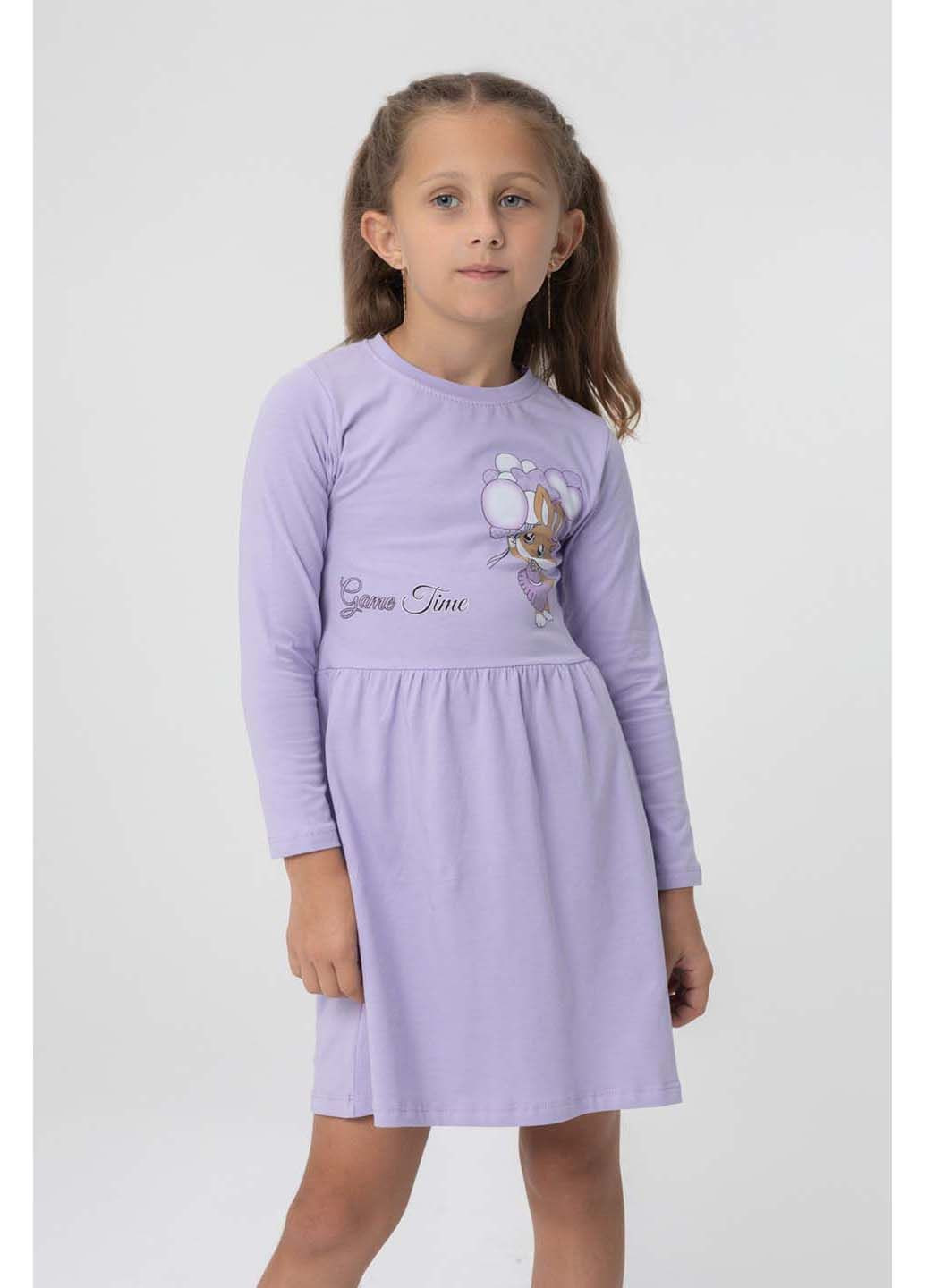 Сиреневое платье Lily Kids (284283587)