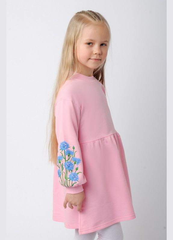 Светло-розовое весеннее платье для девочки No Brand (282845112)