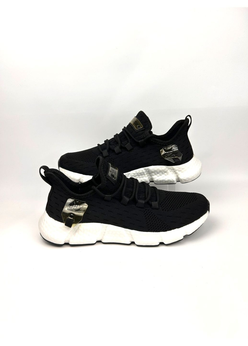 Чорні Літні чоловічі кросівки з текстилю спортивні Navigator