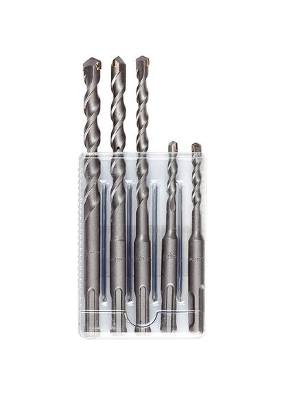 Набор буров SDS-Plus D-17784 (6/6.5/8/10/12 мм, 110/160 мм, 5 шт) сверла (7382) Makita (295041067)