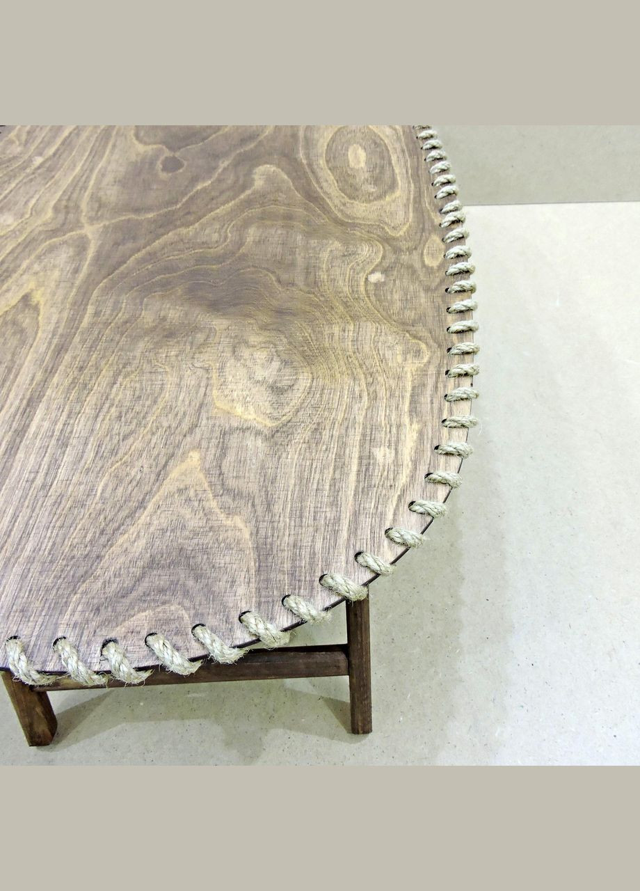 Столик-поднос для завтрака из дерева Вайоминг 01 капучино (СТП-011809) No Brand (327846563)