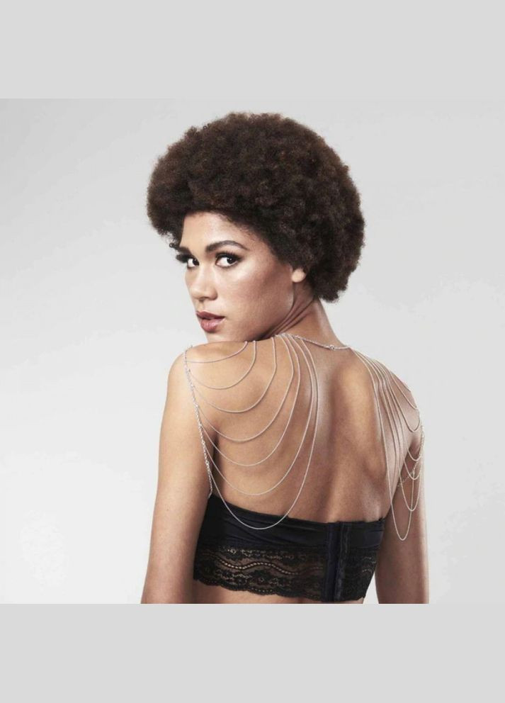 Цепочка на плечи Bijoux Indiscrets серебристая No Brand (303909412)