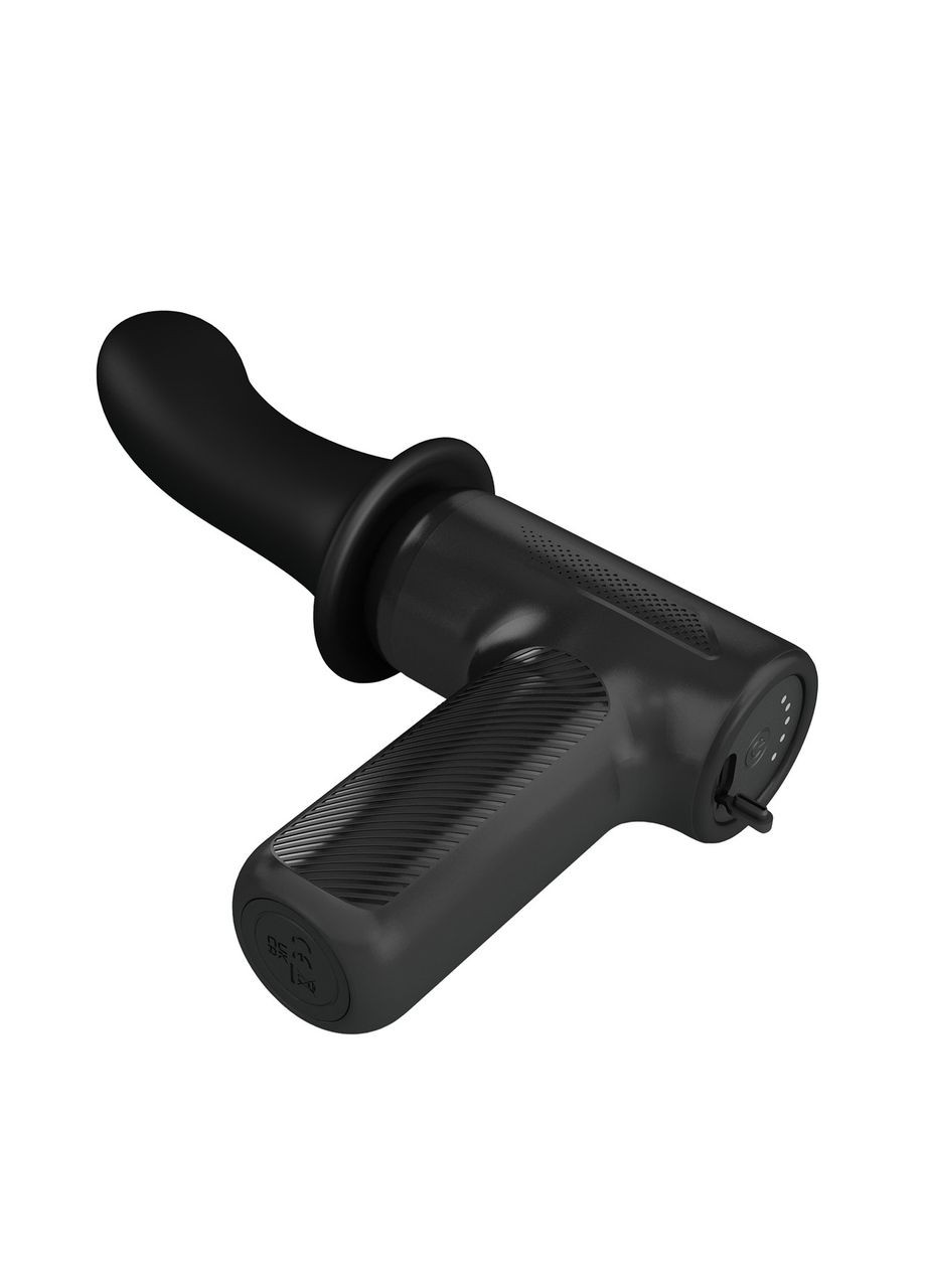 Вібромасажер пістолет Dj Doctor Massage Gun чорний, 12.1 х 3.8 No Brand (356512036)