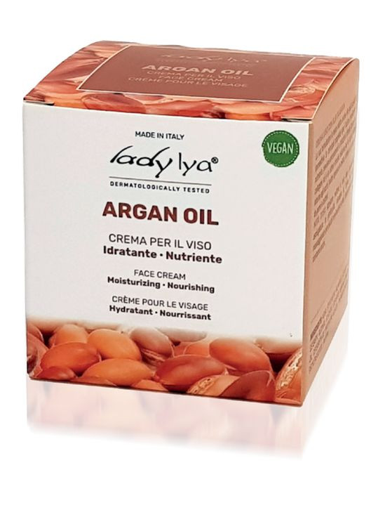 Крем для лица питательный с аргановым маслом, 50мл Lady Lya face cream argan oil (292408437)