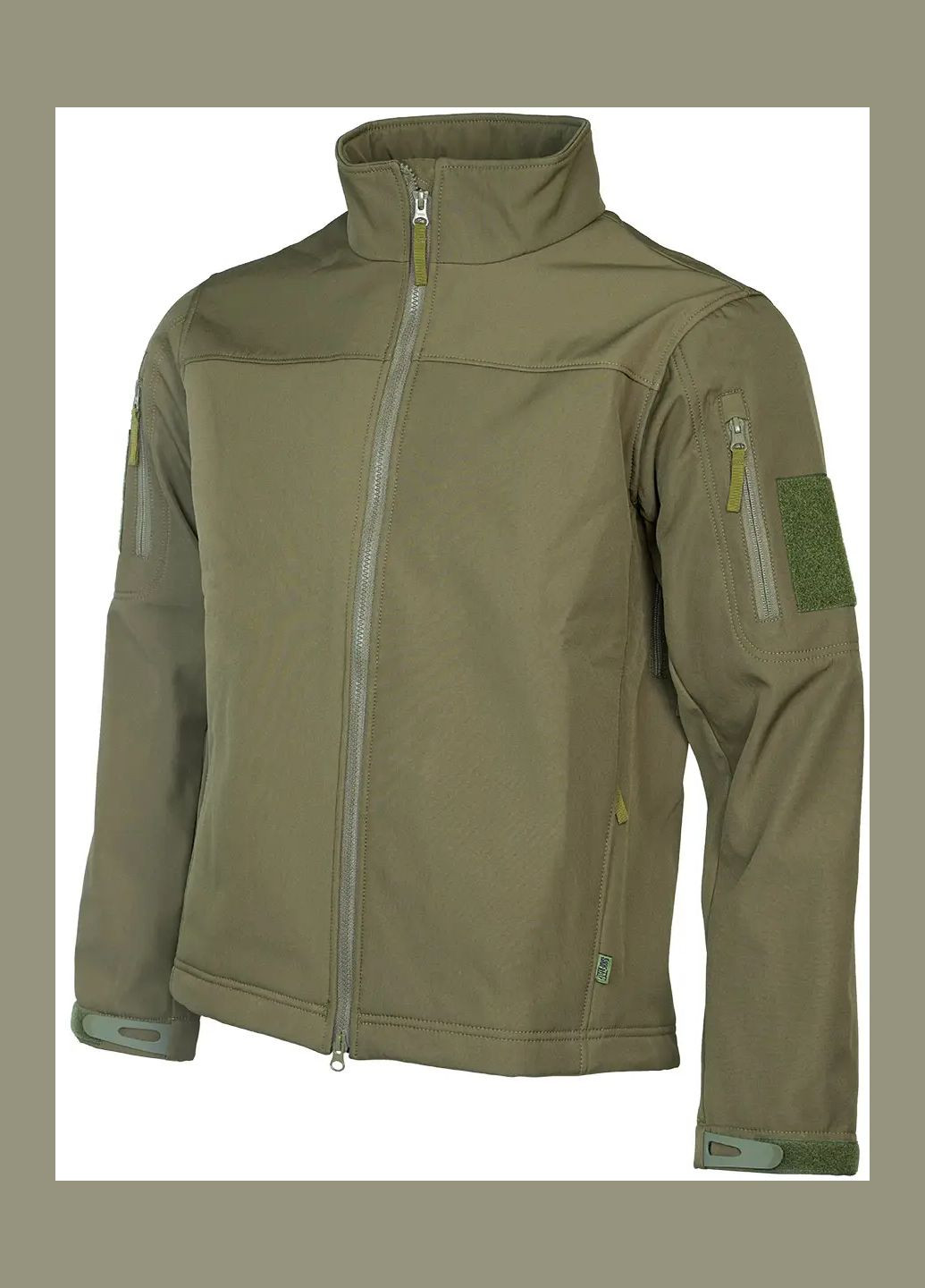 Оливкова демісезонна куртка skif tac softshell gamekeeper olive No Brand