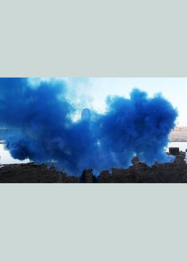 Кольоровий дим Gender Party 60 сек для визначення статі дитини Гендер Паті Boy 60 сек,, звичайна густота Maxsem (326794522)