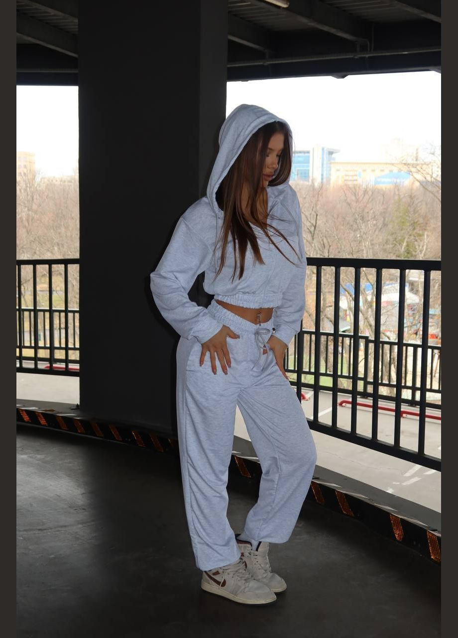 Оверсайз костюм из двунити – комфорт и стиль в ежедневном образе queensleep_7km 2351 (340112073)