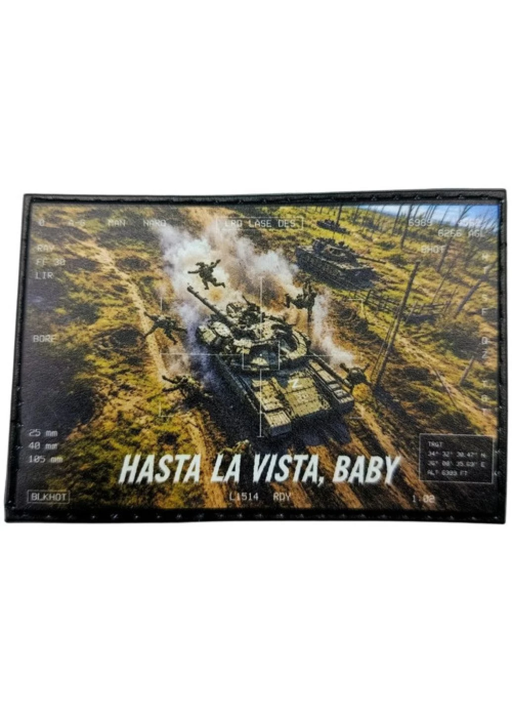 Патч Hasta la vista, baby (4148) Dobroznak (400265416)