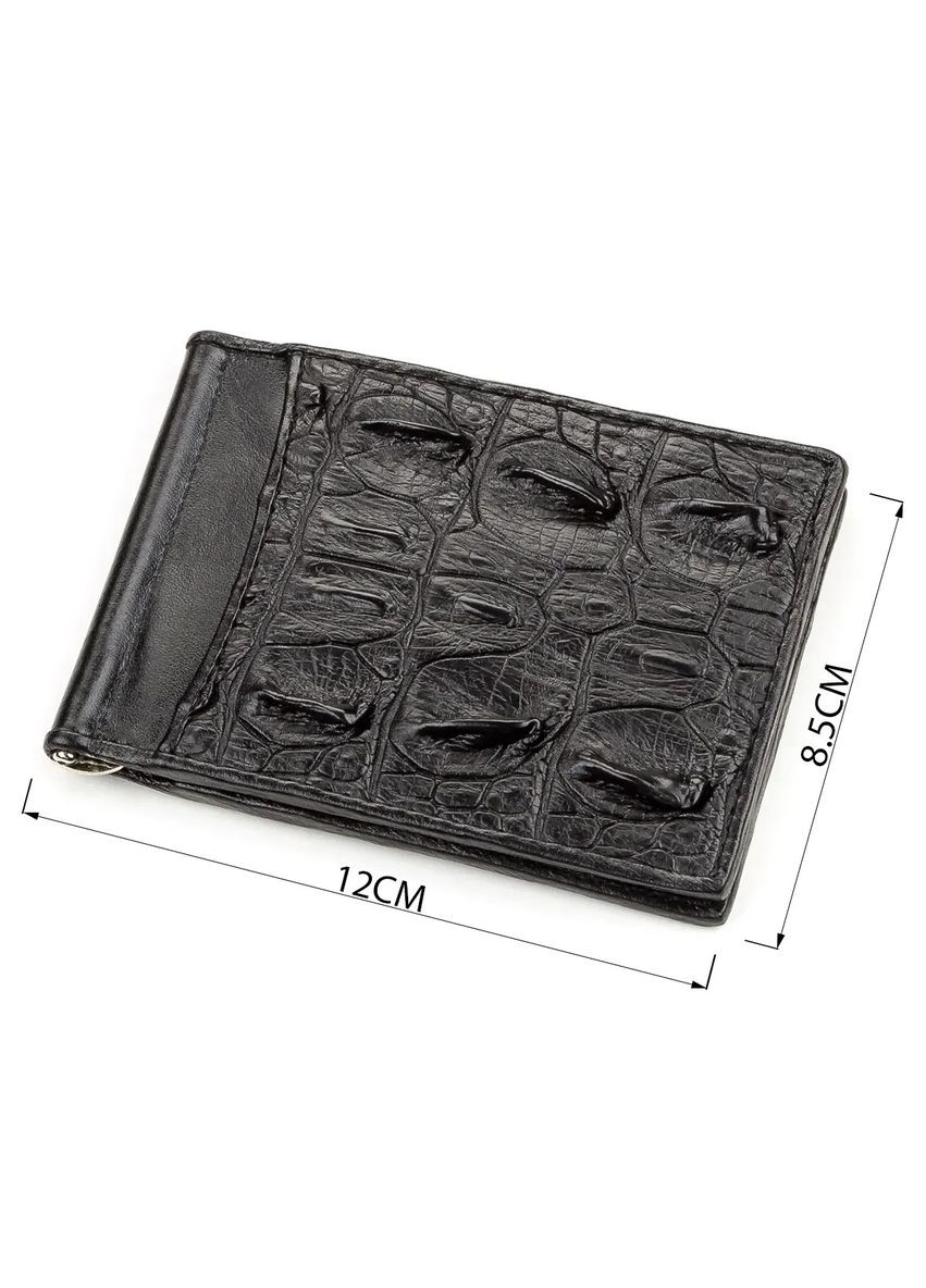 Зажим 18169 из натуральной кожи крокодила Crocodile leather (371734988)